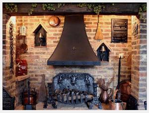 Inglenook fireplace