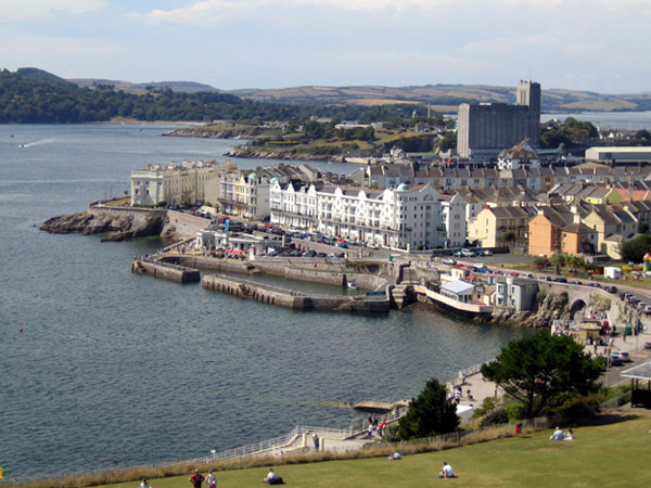 Plymouth-sound Plymouth, Devon, showing Plymouth Sound
