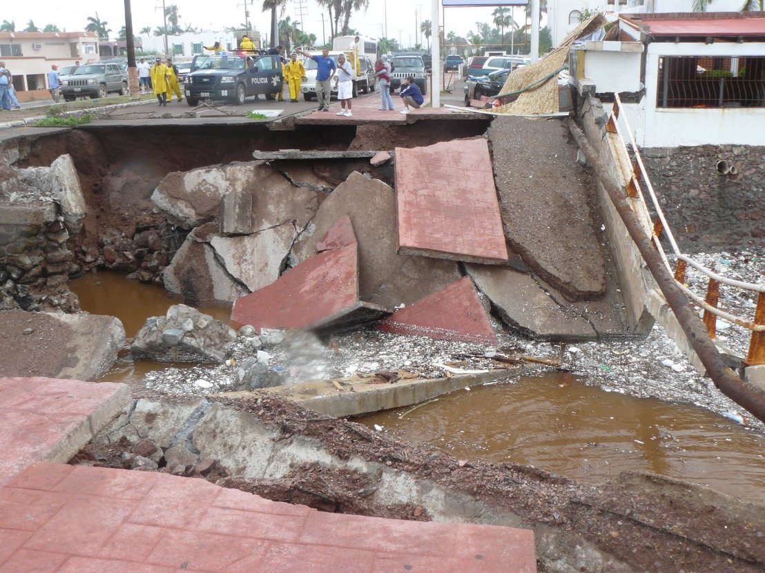 Main street, San Carlos, Mexico