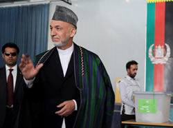 Hamid-Karzai-after-voting-001
