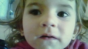 Julia was found lying in marshland