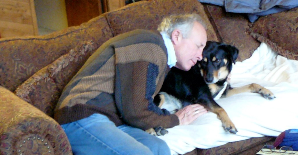 Come here, Hazel! I need some loving! October, 2013.