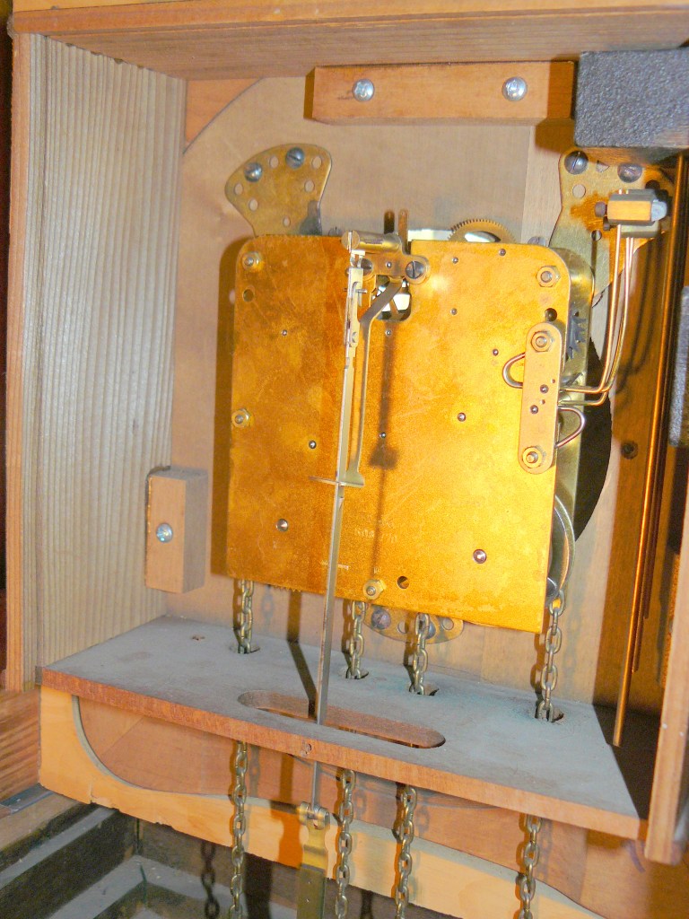 A long way from how this clock was originally built!