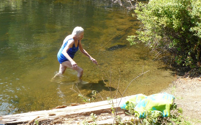 And safely back to the shore.