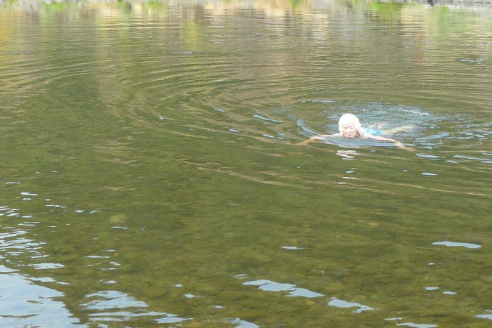 Another swimming 'tick in the box'.