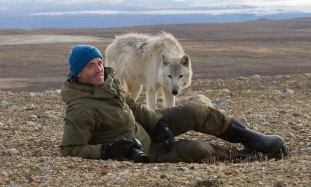 Gordon Buchanan and White wolf.