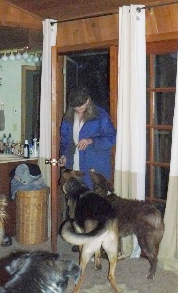 I shall probably be denied access to the bedroom after showing you all how my wife likes to dress up!