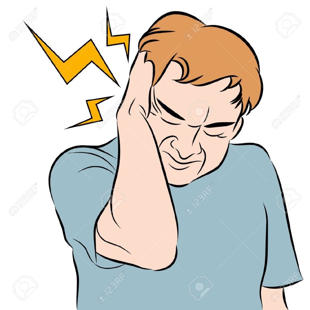 12963392-An-image-of-a-man-with-a-headache--Stock-Vector-headache-earache-cartoon