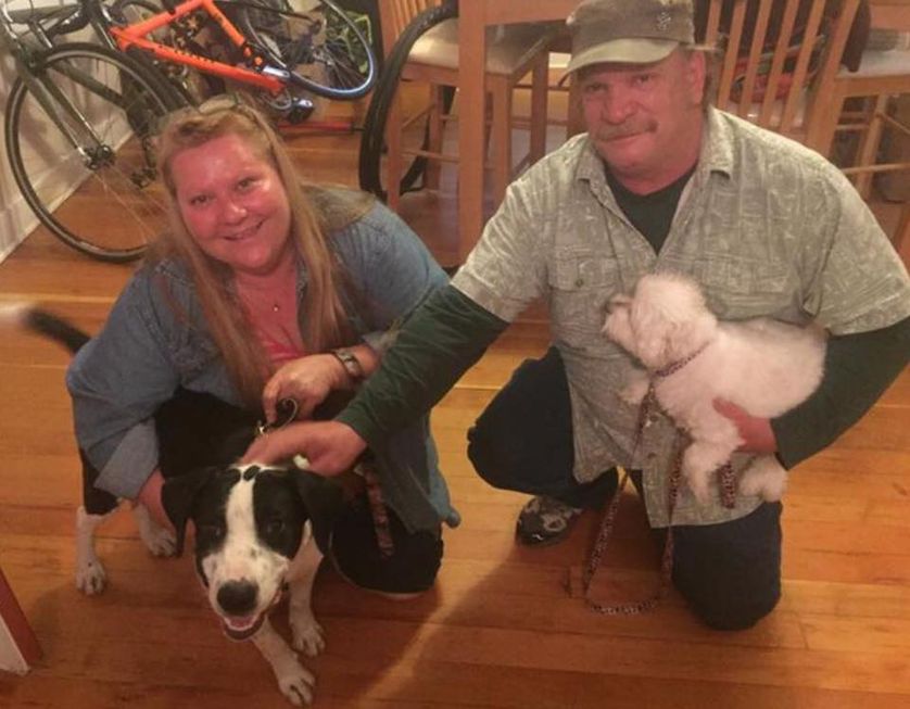 A future of happy tail-wagging adventure awaits for Niko, the black and white dog pictured at left. (Photo: Ruffwear)