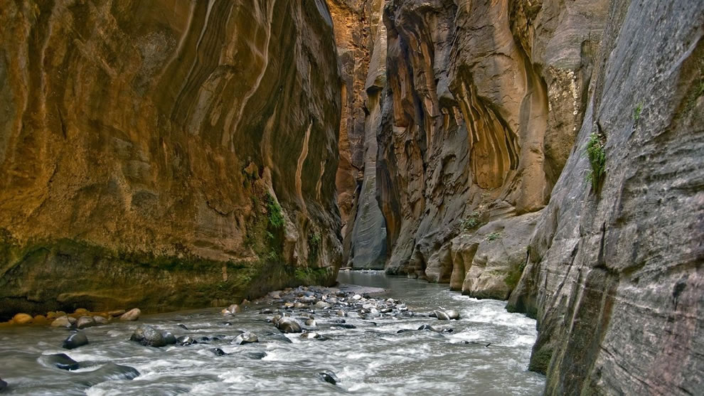 Canyon Walls as viewed from the Colorado River.