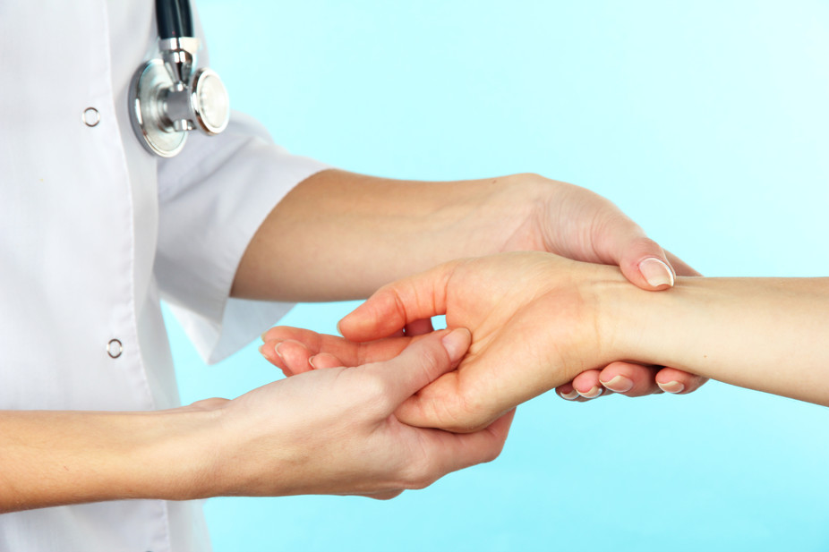 Touch is a powerful tool in medicine. Hands via www.shutterstock.com