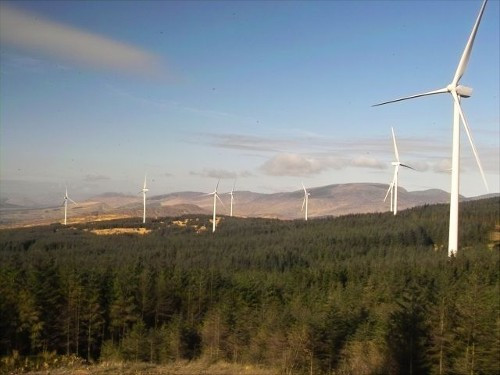 Wind farm in Ireland. Source: http://www.iwea.com/_wind_information