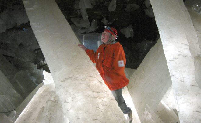  The caves were discovered by miners 100 years ago