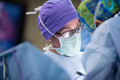  The author performing surgery on a dog. Author provided. Colorado State University., Author provided.